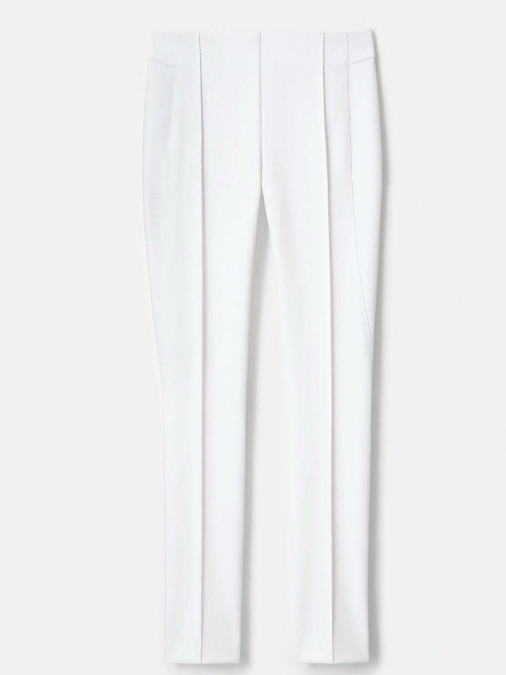 Lafayette 148 New York Cream Gramercy Pants - Picture 4 of 6
